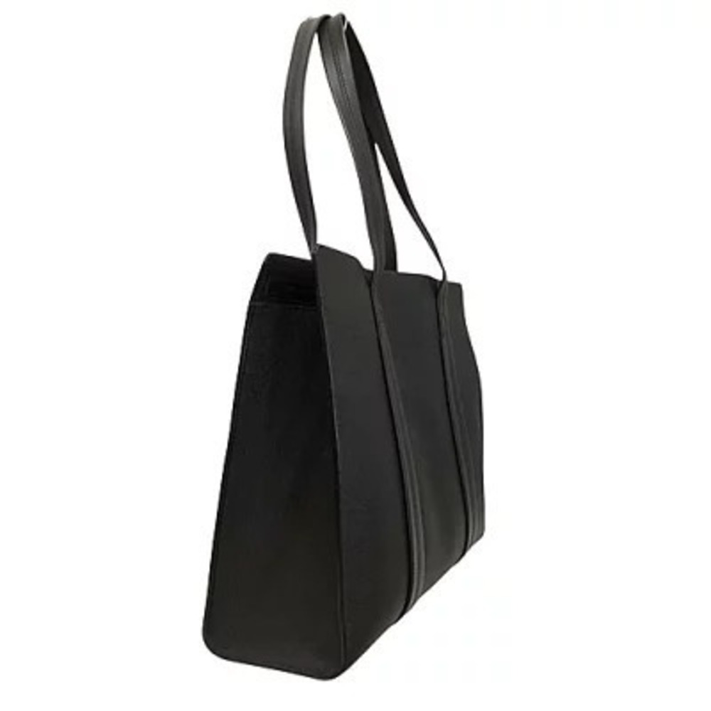 Louis Vuitton Aerogram Takeoff Tote Grain Leather Shoulder Bag Blanc White Black